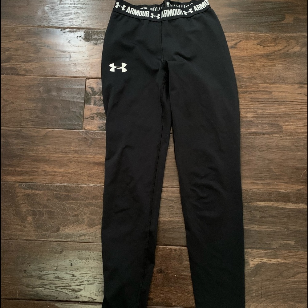 Under armour compression pants sz xs kids
